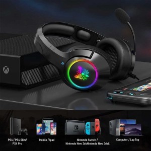 هدست گیمینگ با سیم اونیکوما مدل K9 RGB